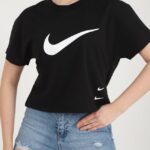 Nike Κοντομάνικη Μπλούζα-Μαύρη - Image 3