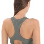 Nike Dri-Fit Γυναικείο Μπουστάκι-Χακί - Image 2